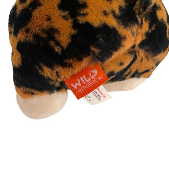 Wild Republic African Wild Dog Stuffed Animal Plush 12" 2017 Black Orange - Picture 4 of 7